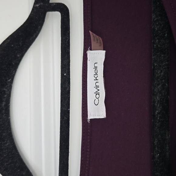 Purple Chiffon Hem Tunic - Picture 2 of 5